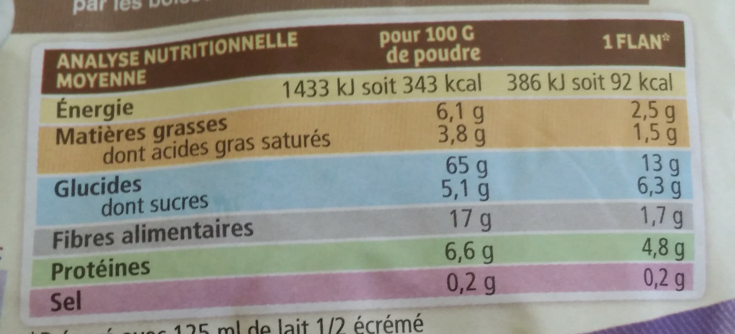 La Vie Claire Flan Cacao packshot