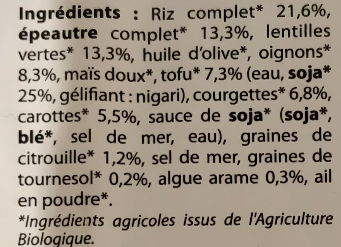La Vie Claire Riz Gourmand à l'Épeautre packshot