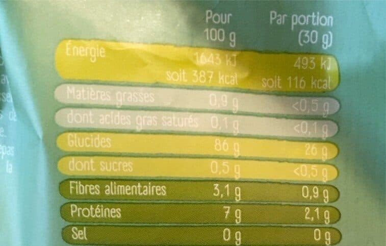 La vie claire Corn flakes nature packshot