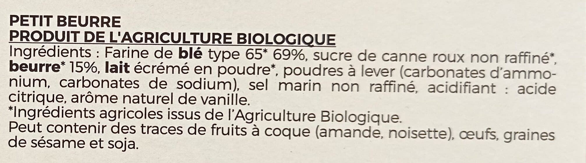 La Vie Claire Petit Beurre packshot