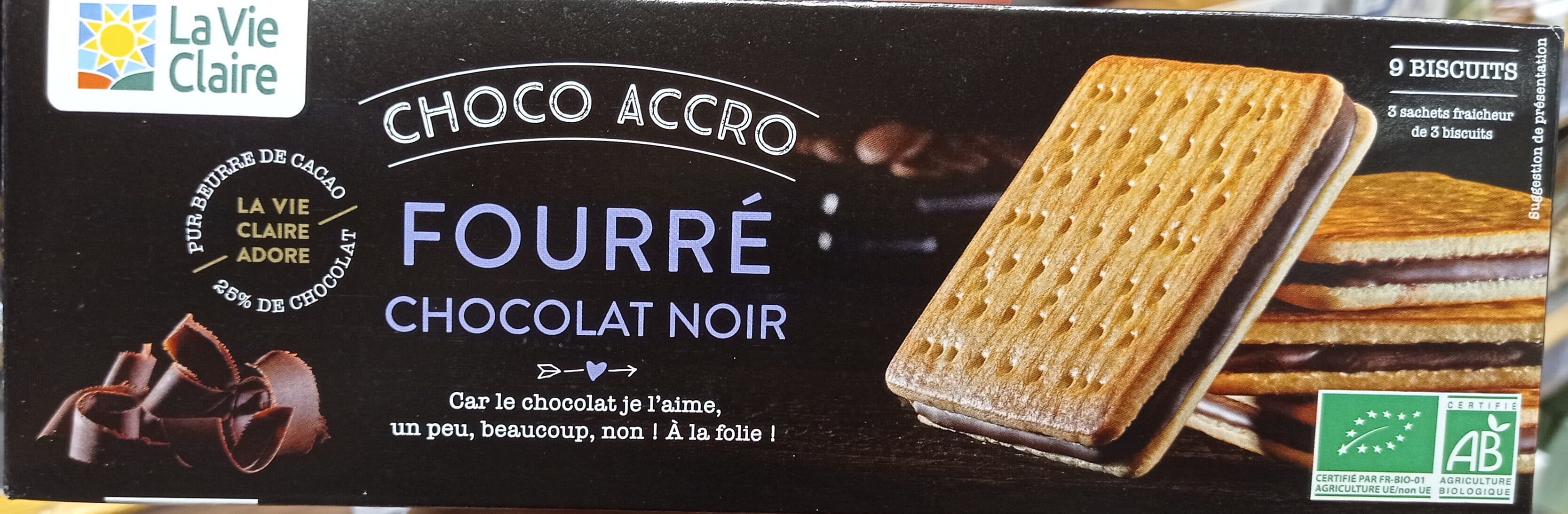 La Vie Claire Biscuit Fourré chocolat packshot