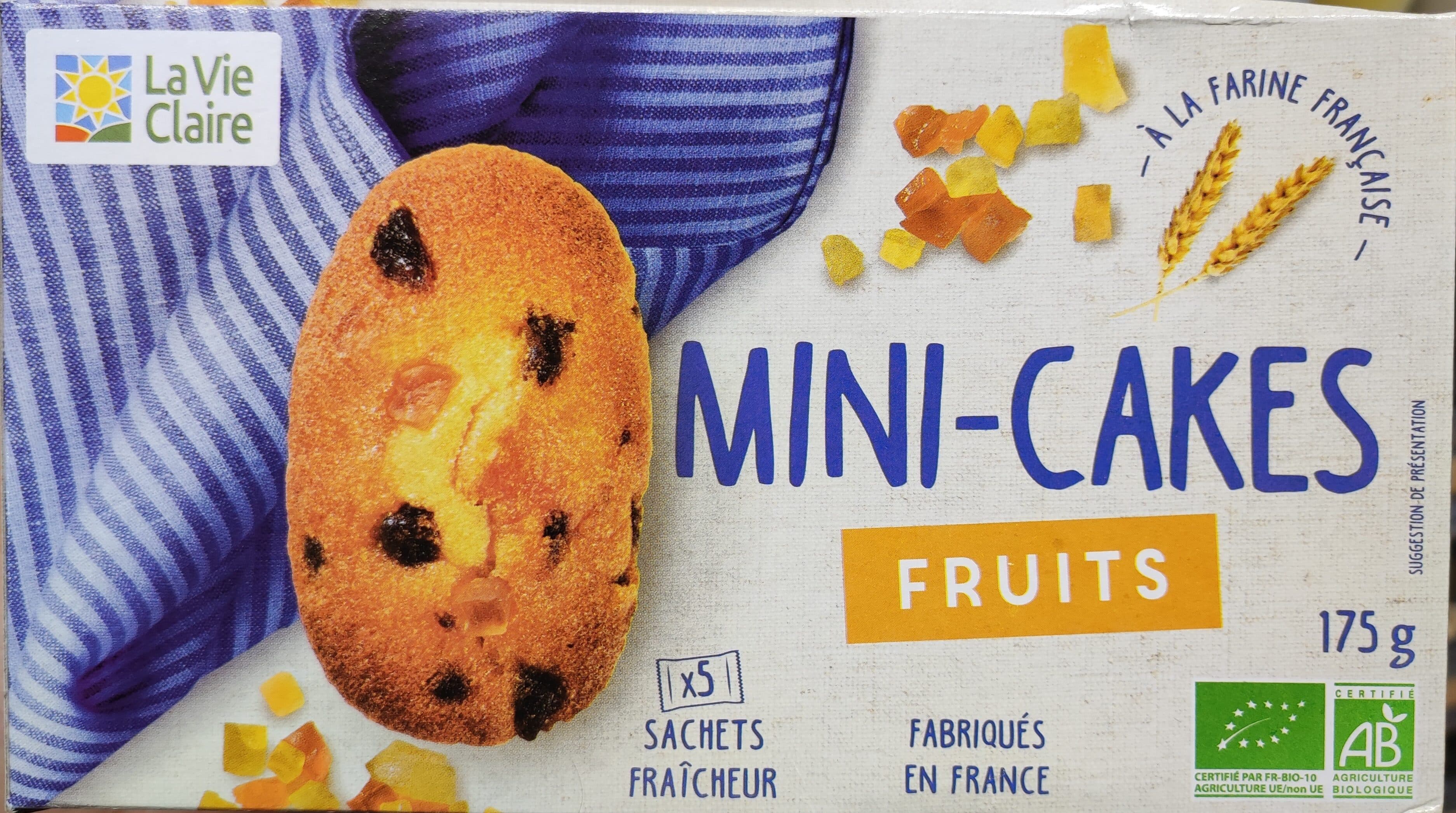 La Vie Claire Mini cakes aux fruits packshot