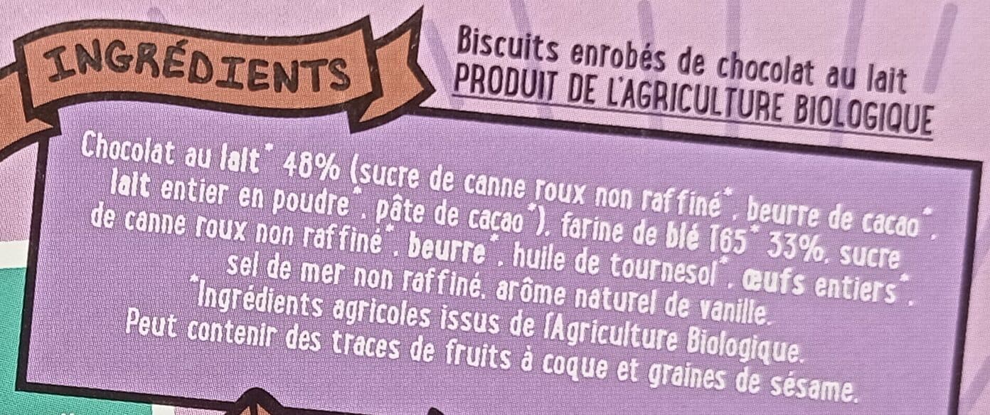 La Vie Claire Stichoco choco lait packshot