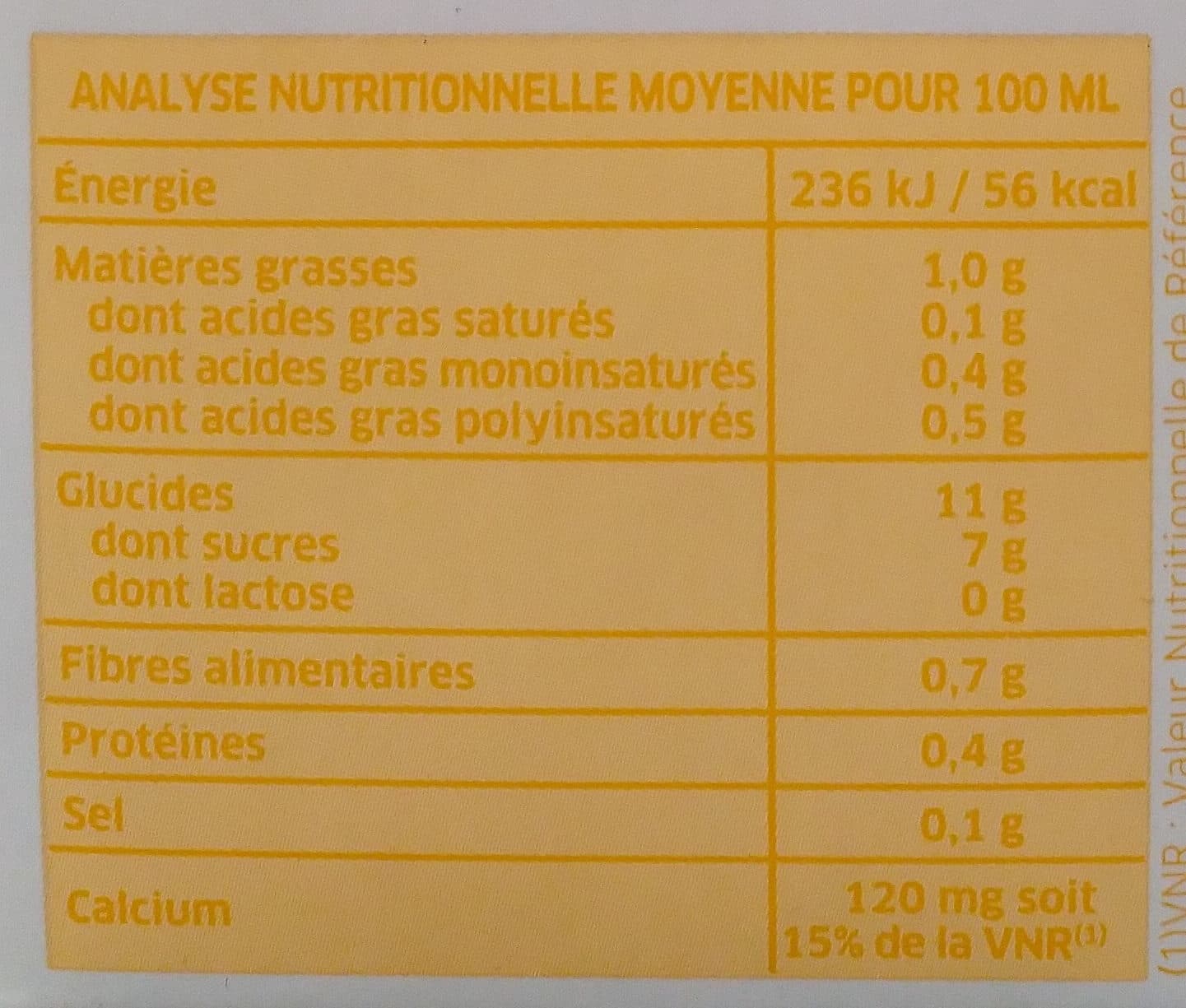 La Vie Claire Riz calcium packshot