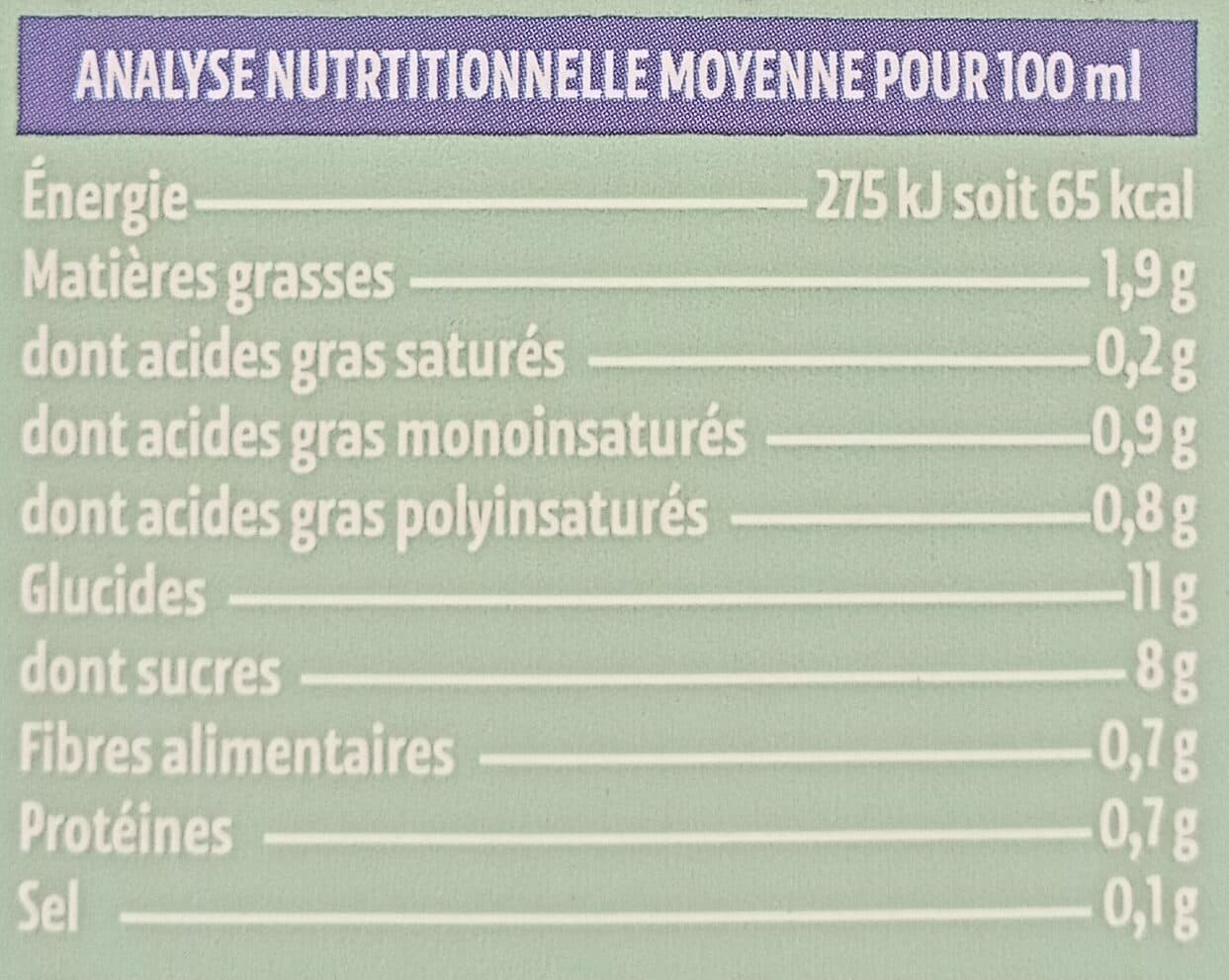 La Vie Claire Boisson au Riz et à l'Amande packshot