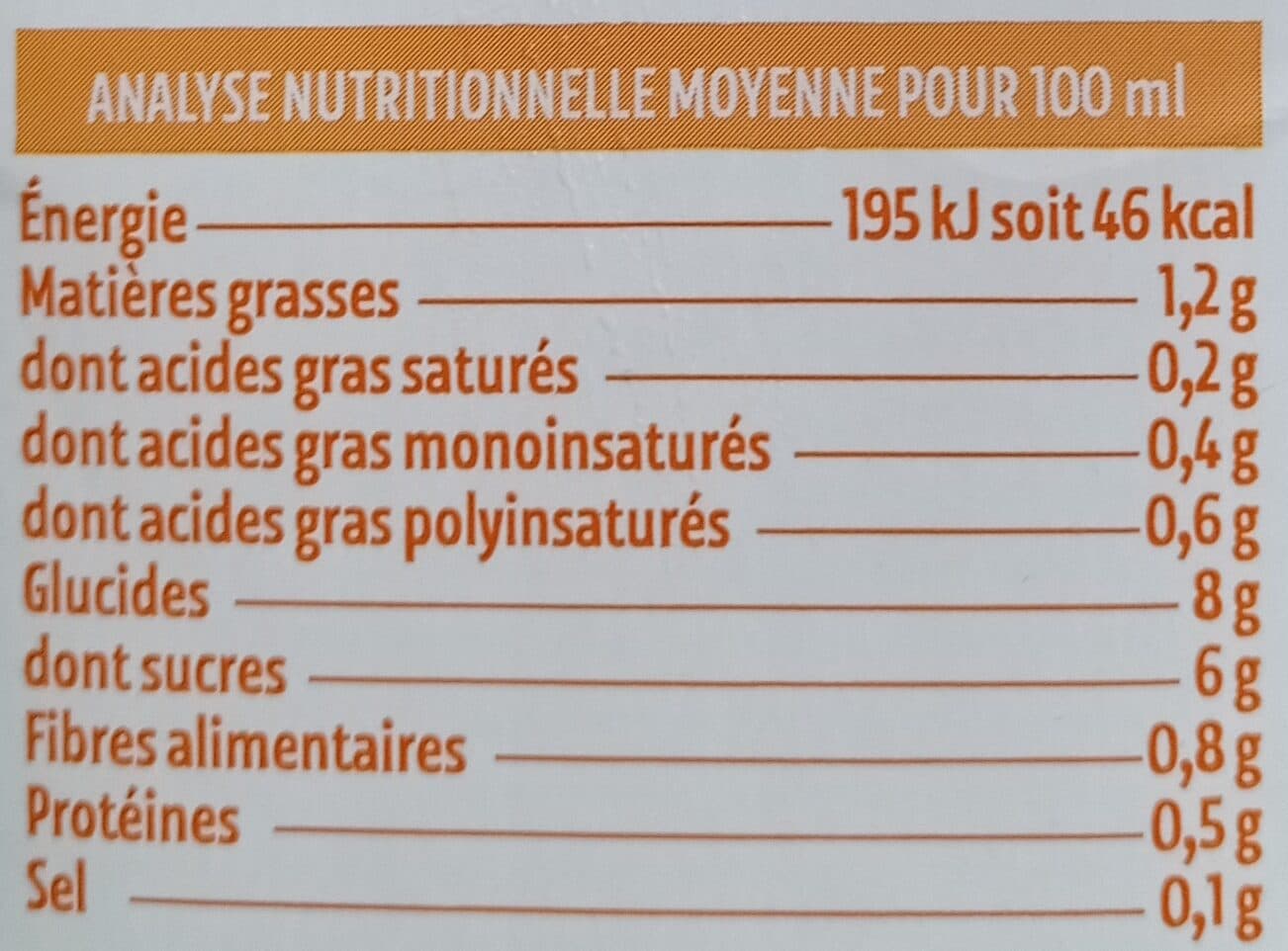 La Vie Claire Boisson à l'avoine nature packshot