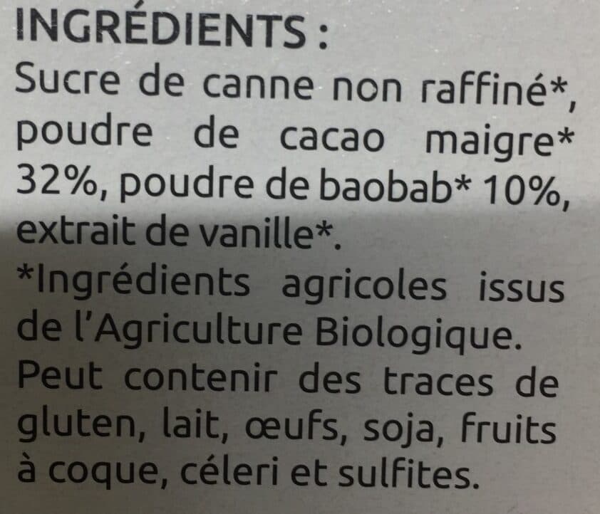 La Vie Claire Instant cacao packshot