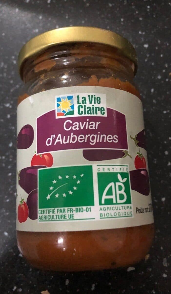 La Vie Claire Caviar d'aubergines packshot