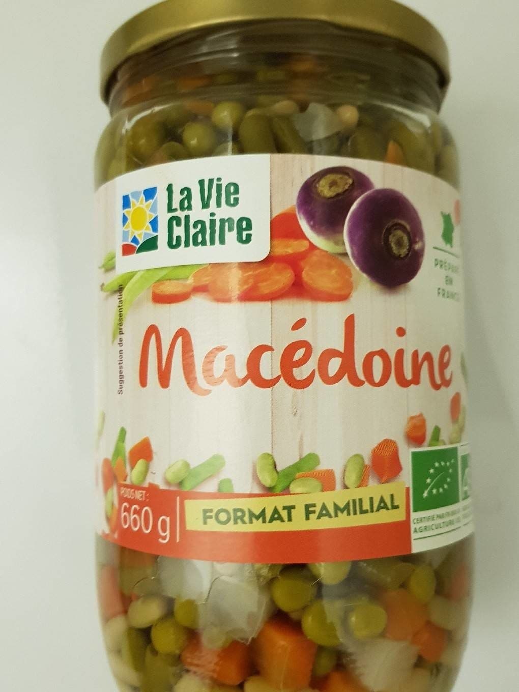 La Vie Claire Macédoine packshot