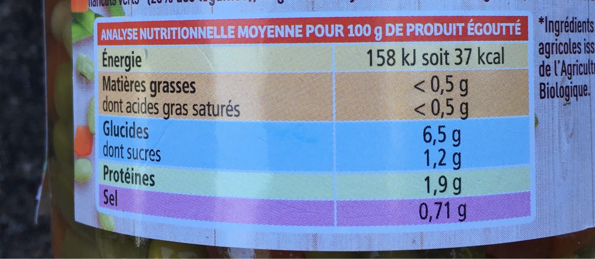 La Vie Claire Macédoine bio packshot