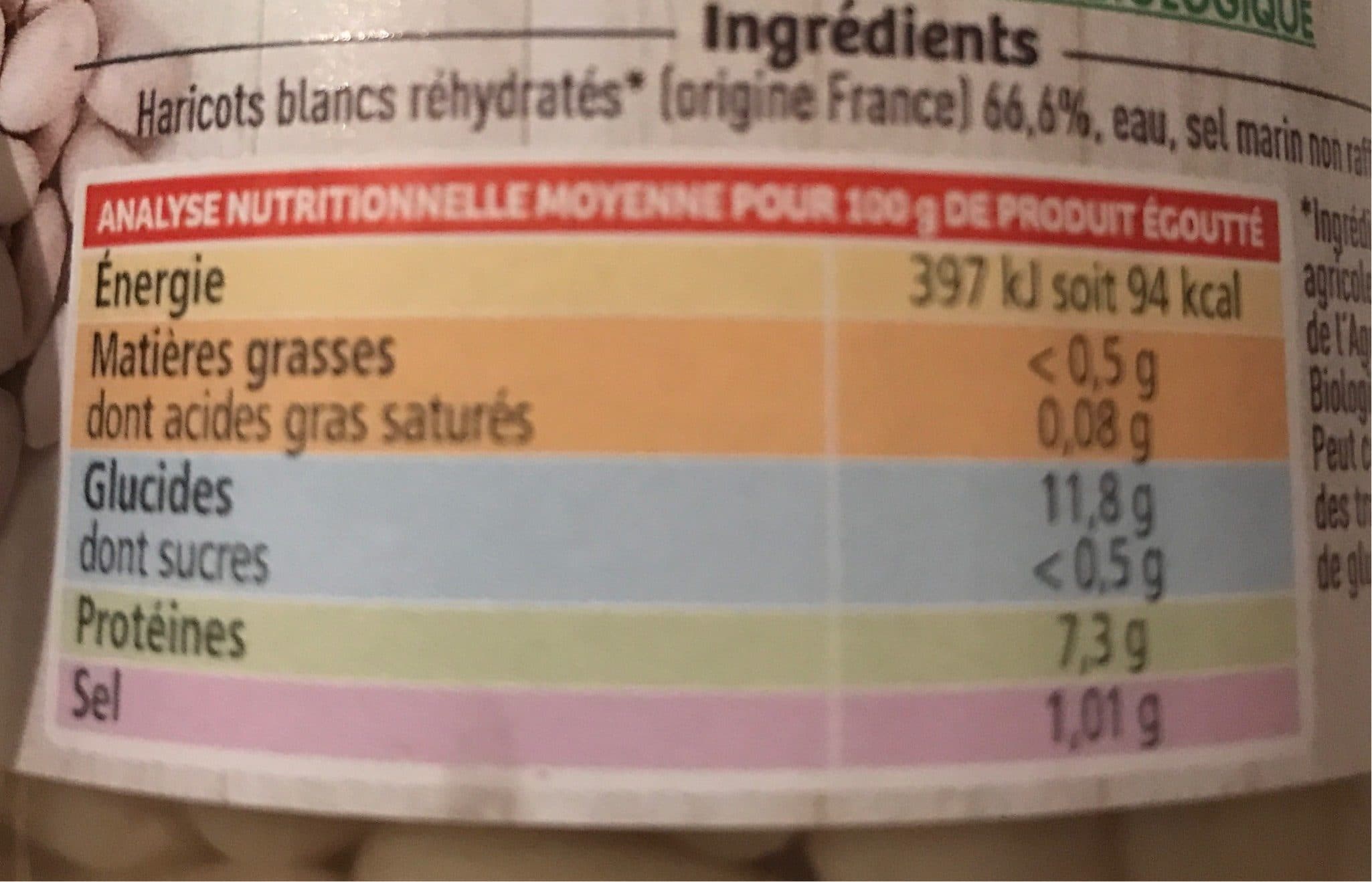 La Vie Claire Haricots blancs lingots 3€25 packshot