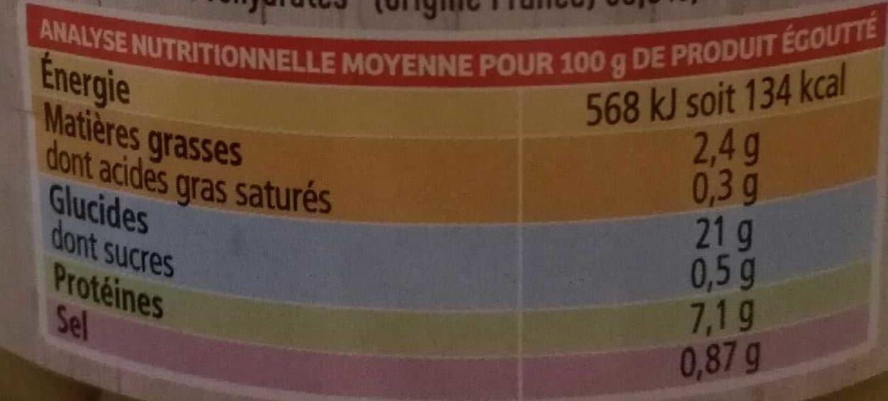 La Vie Claire Pois Chiches packshot