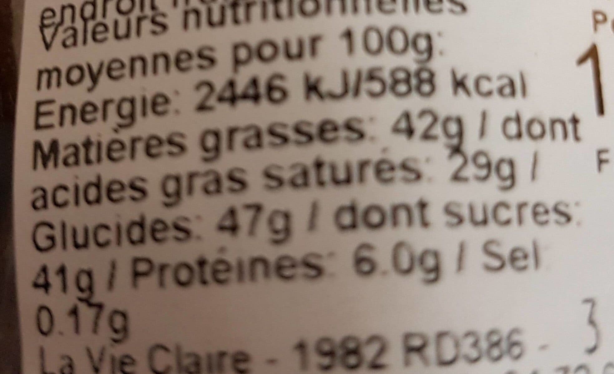 La Vie Claire Sachet fritures aux chocolats noir lait et blanc packshot