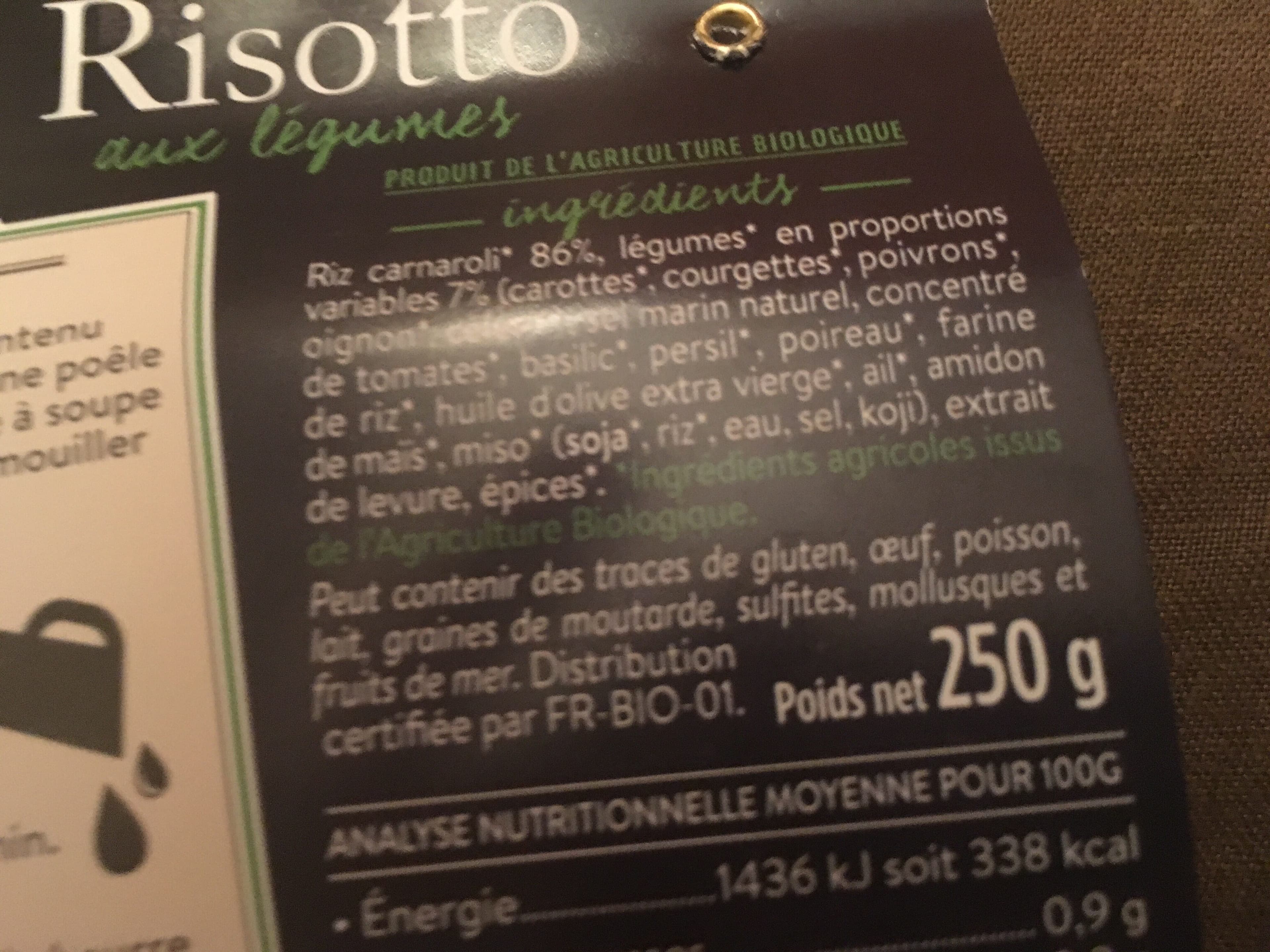 La Vie Claire Risotto packshot