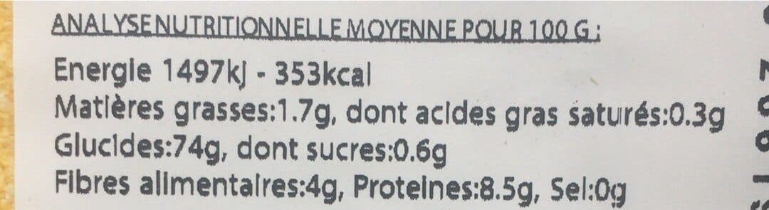 La Vie Claire Polenta packshot