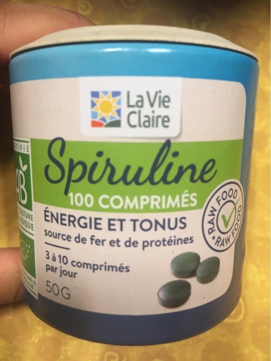 La Vie Claire Spiruline packshot