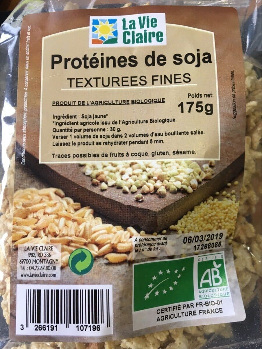 La Vie Claire Protéines de soja packshot