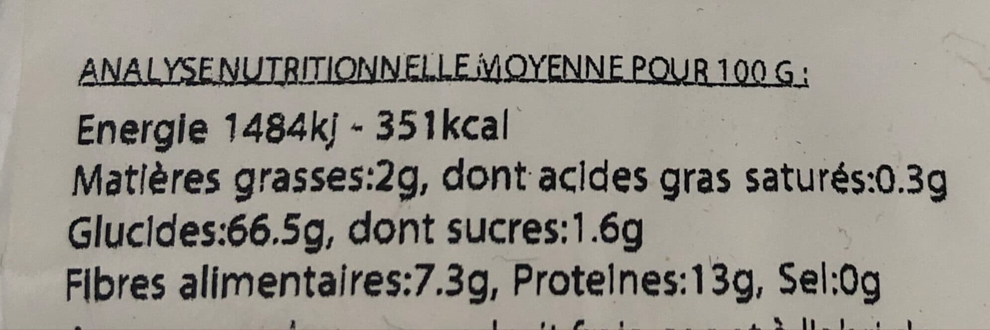La Vie Claire Boulgour Gros packshot