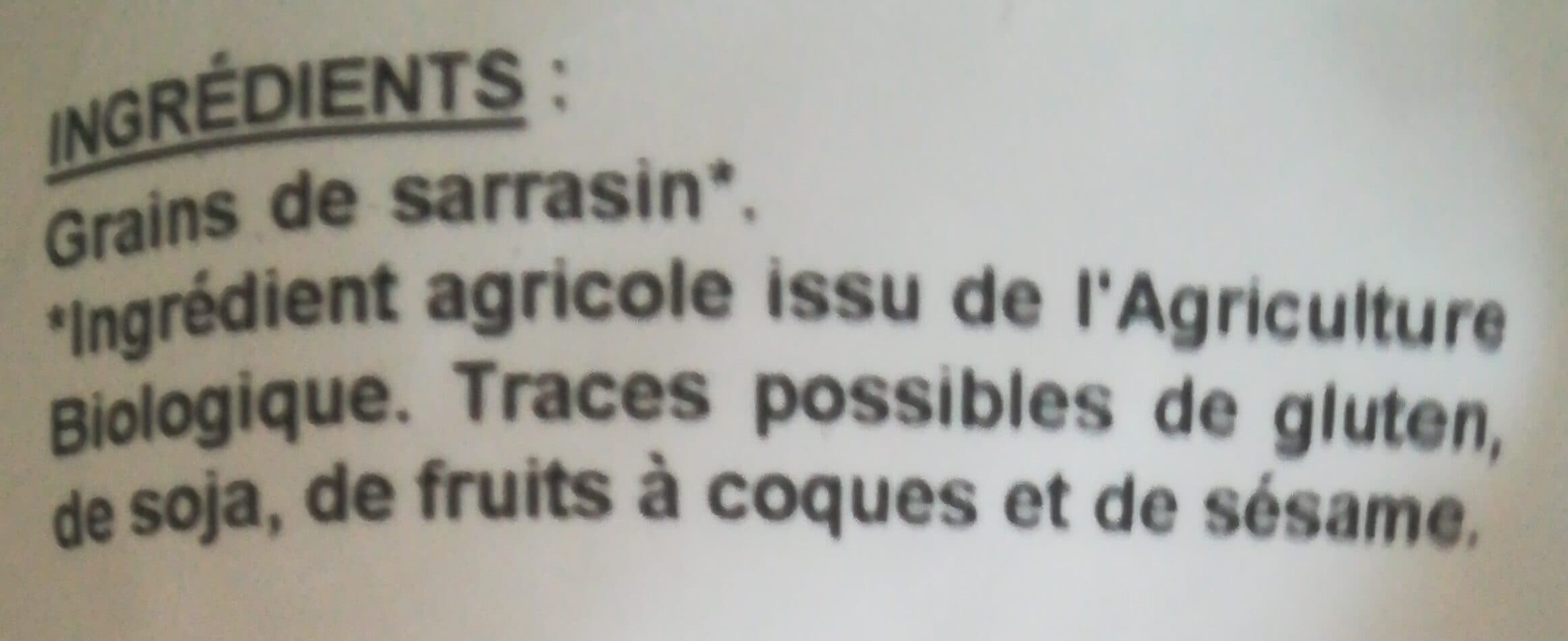 La Vie Claire Farine sarrasin packshot