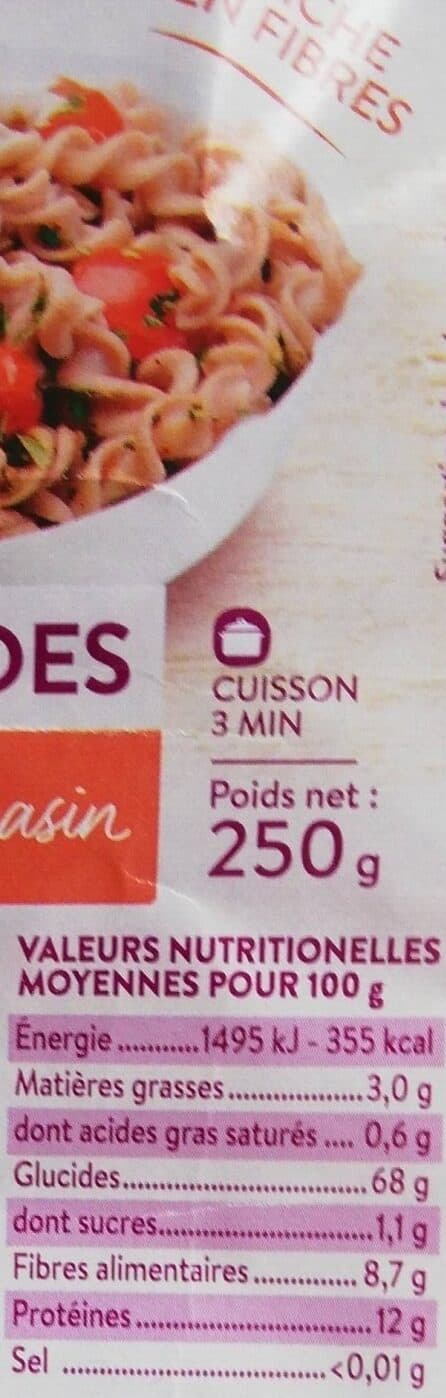 La Vie Claire Torsades 100% sarrasin packshot