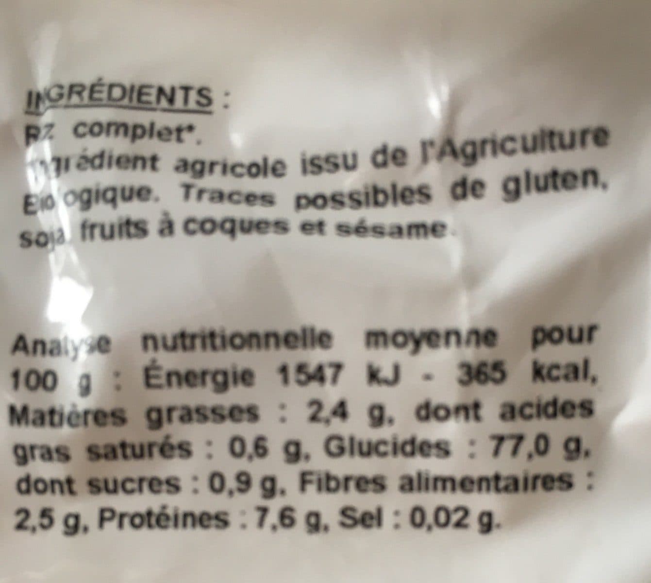 La Vie Claire Crème de riz comlet packshot
