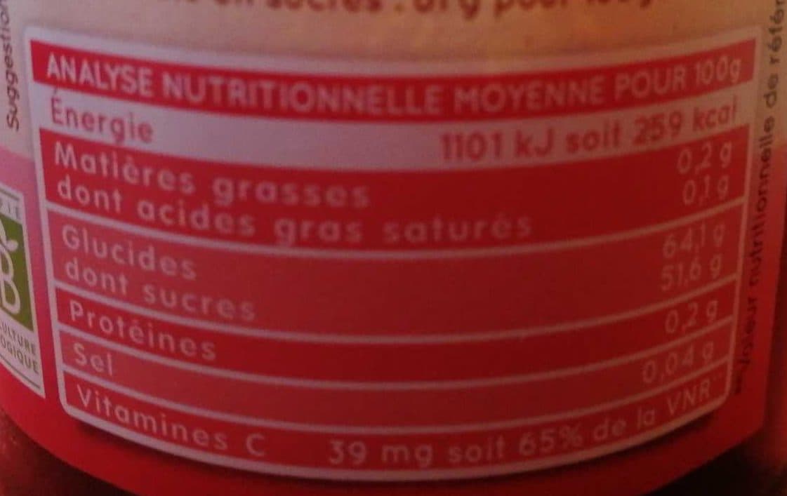 La Vie Claire Confiture de Cynorhodon packshot