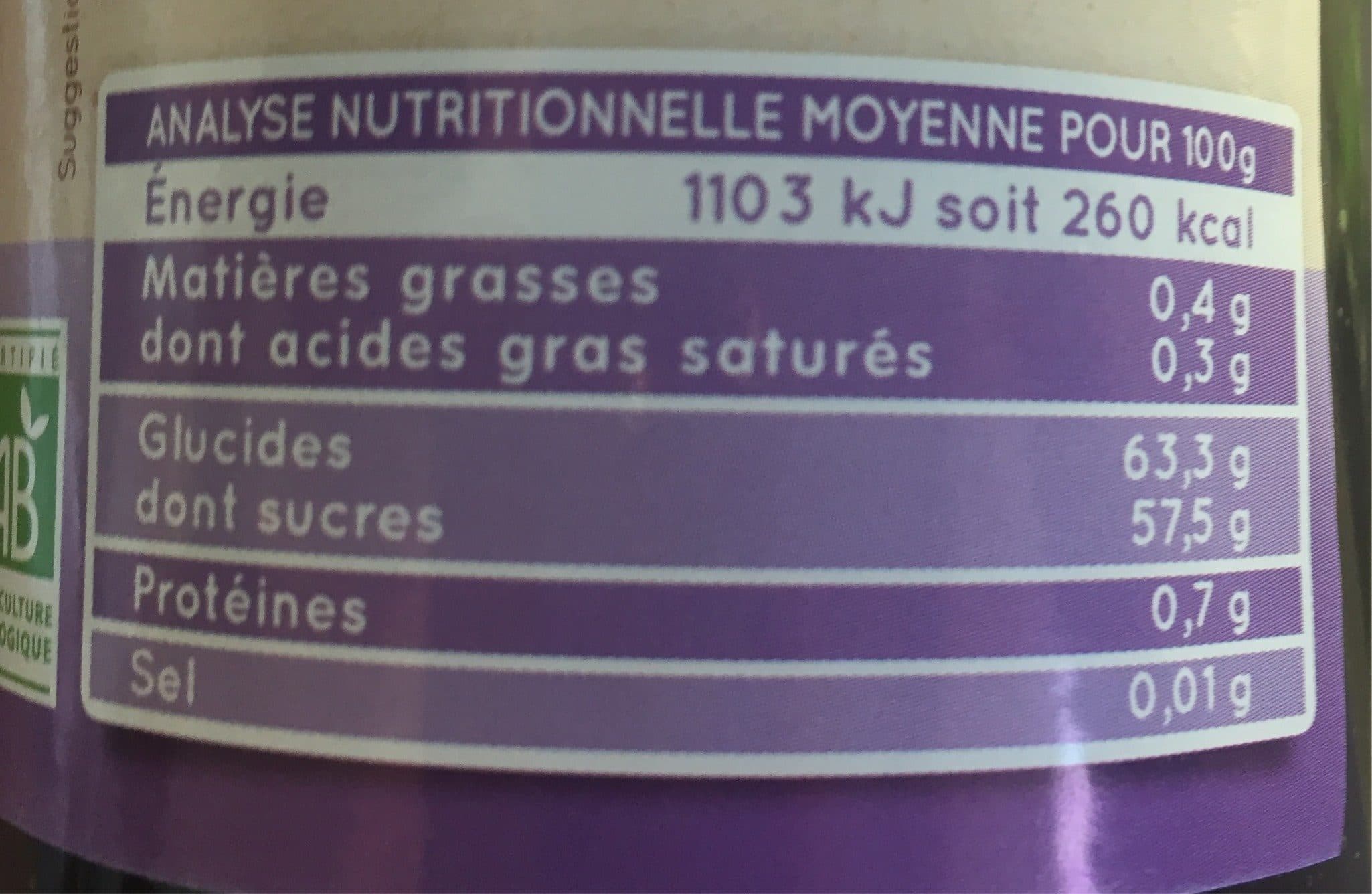 La Vie Claire Mûres - Confiture extra packshot