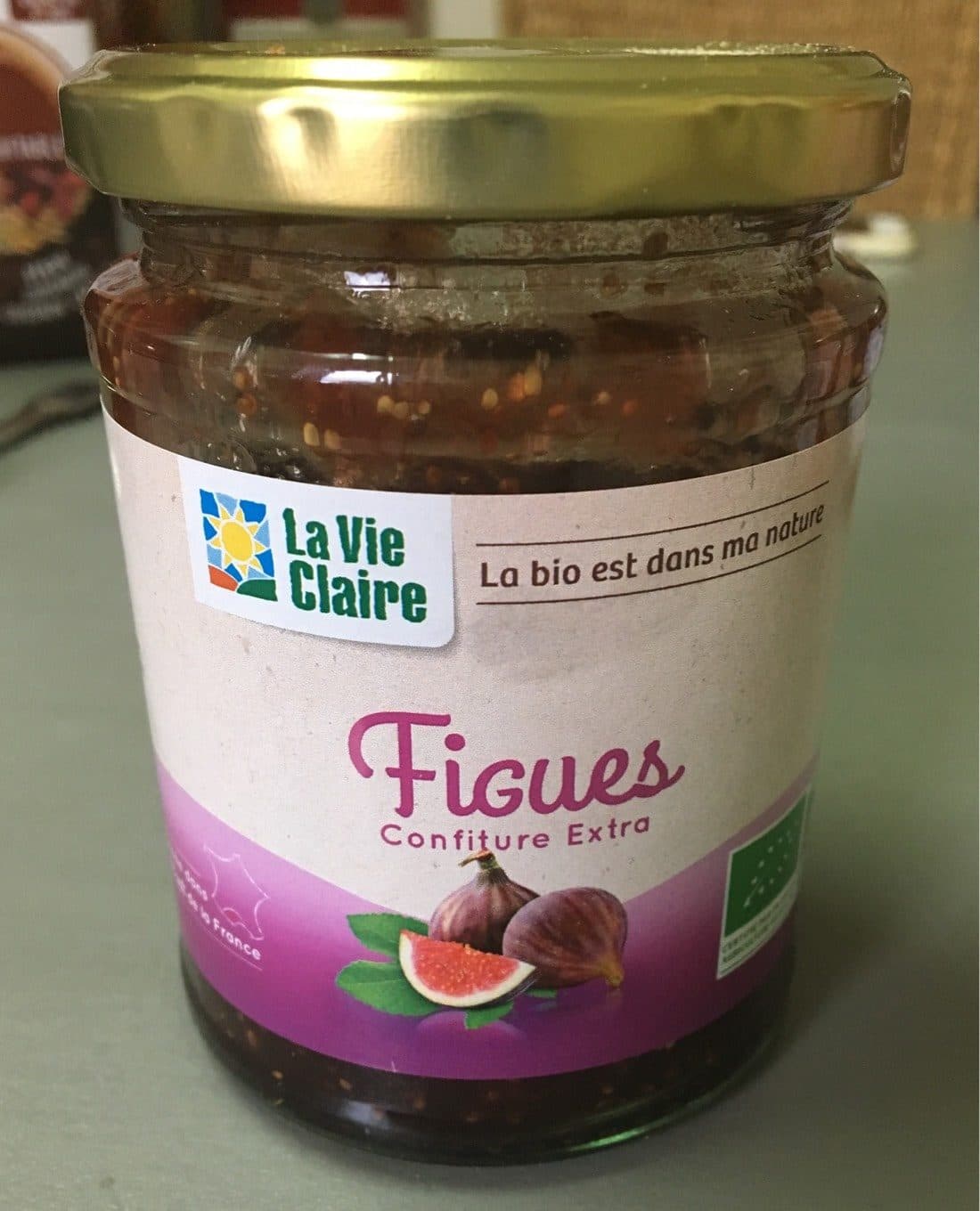 La Vie Claire Figues confiture extra packshot