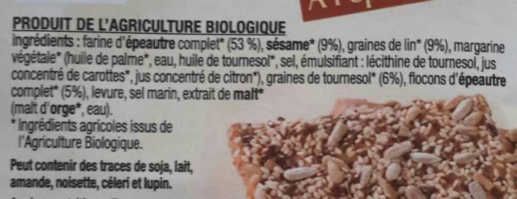 La Vie Claire Croquants Classique à l'Épeautre packshot