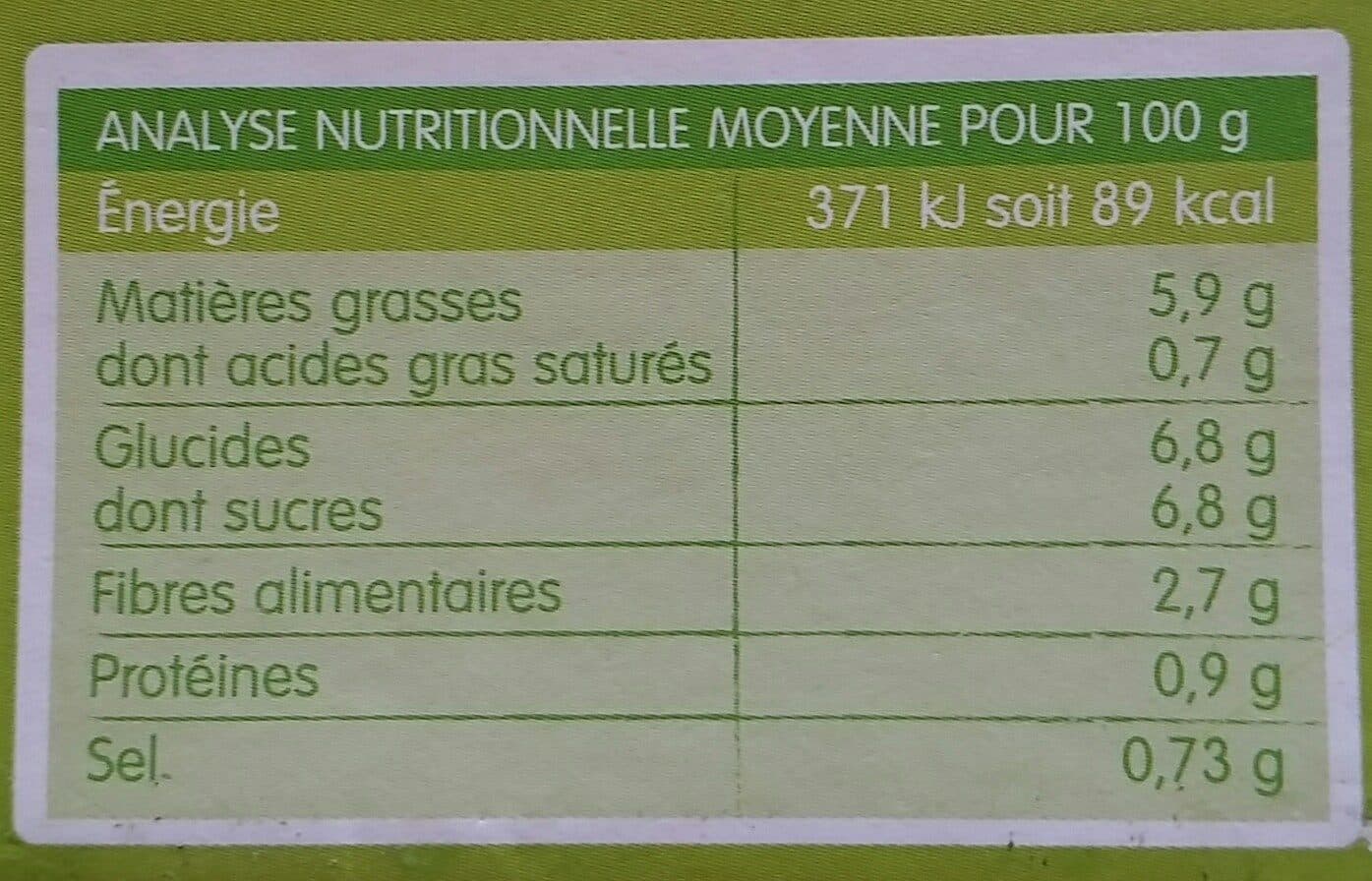 La vie claire Salade de chou, carottes et raisins secs packshot