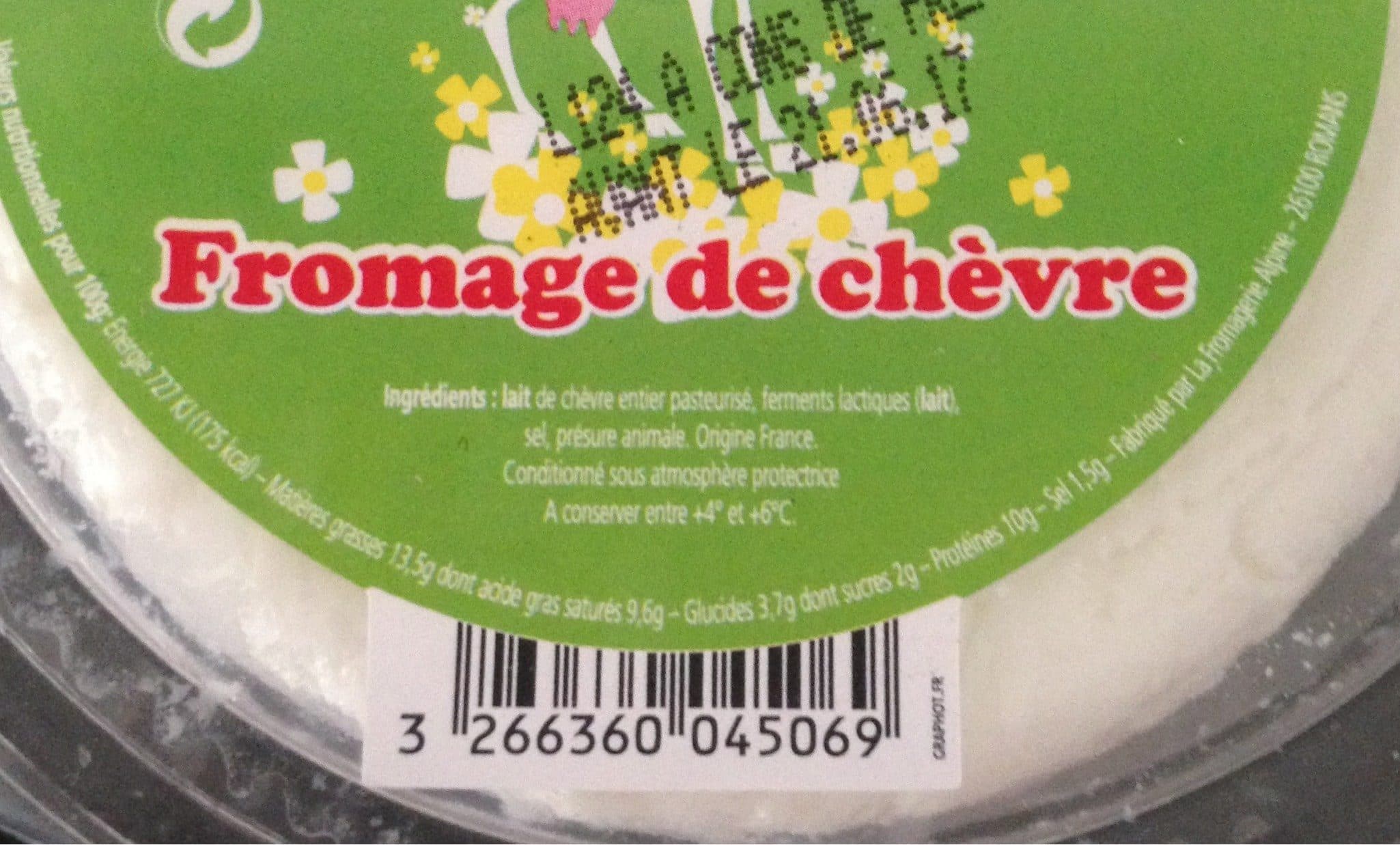 La Fromagerie Alpine Fromage De Chèvre packshot