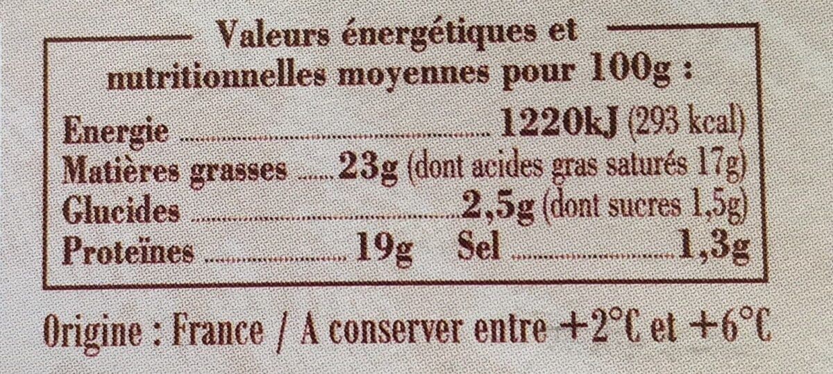 Open Food Facts Bouchon De Chevre 3X40G, packshot