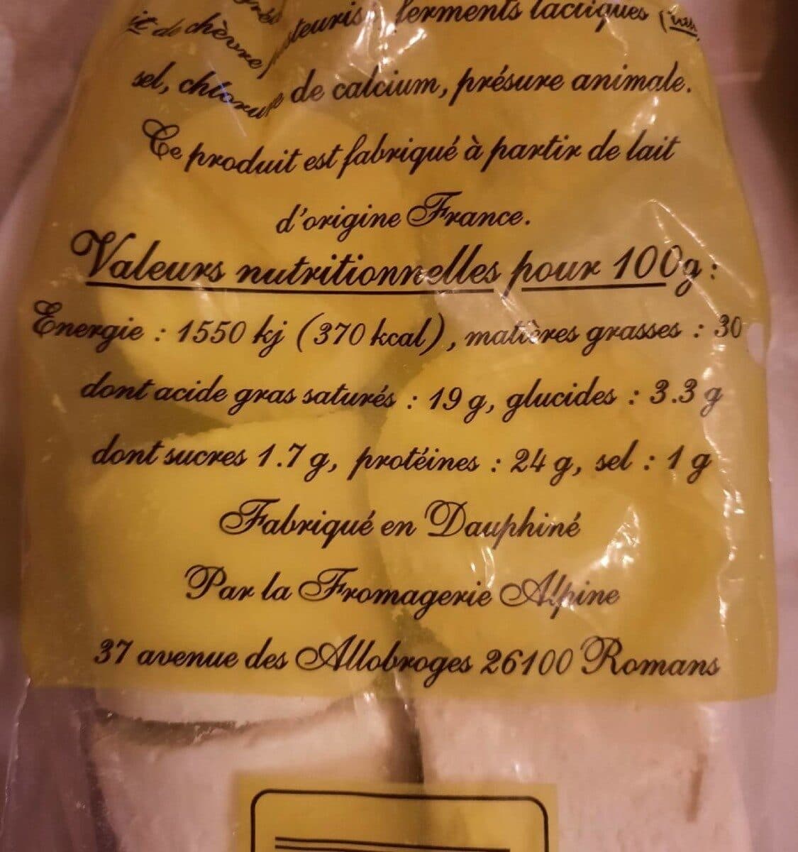 Le Lac De Pierre Rigotte Mi Chèvre Alpine packshot