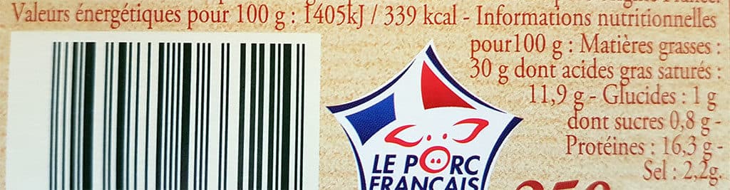 Clavière La Saucisse de Morteau Clavière packshot