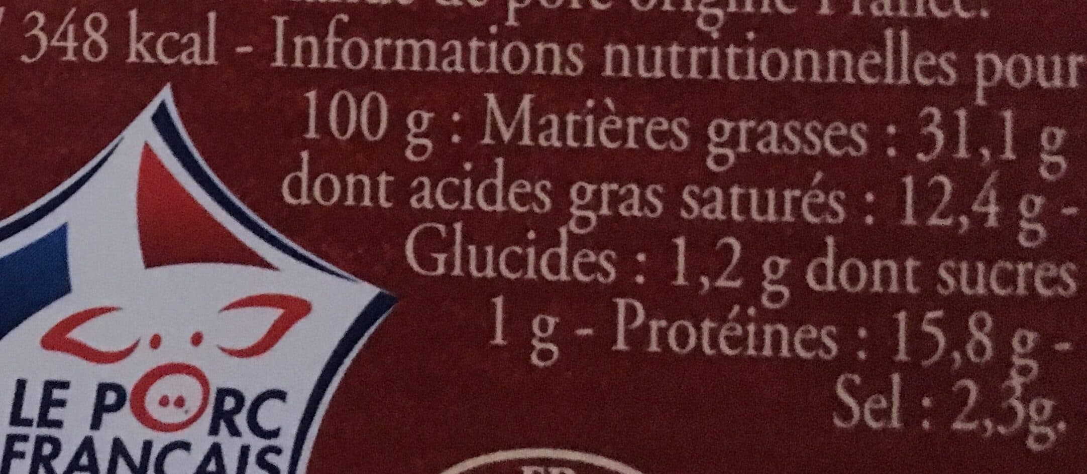 Clavière Saucisses de Montbéliard fumées packshot