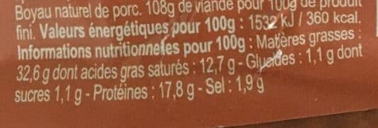 Clavière Diots du Jura fumés au bois de sapin et d'épicéa packshot