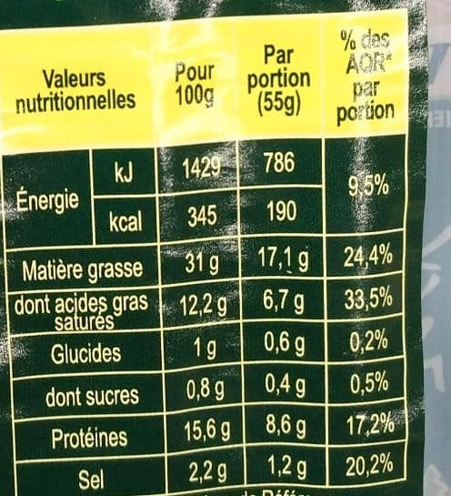 Clavière Les Savoureuses du Jura au Vin Jaune packshot