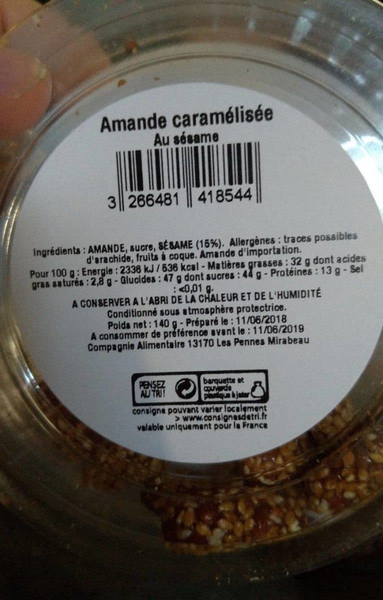 Open Food Facts La fabrique nuts packshot