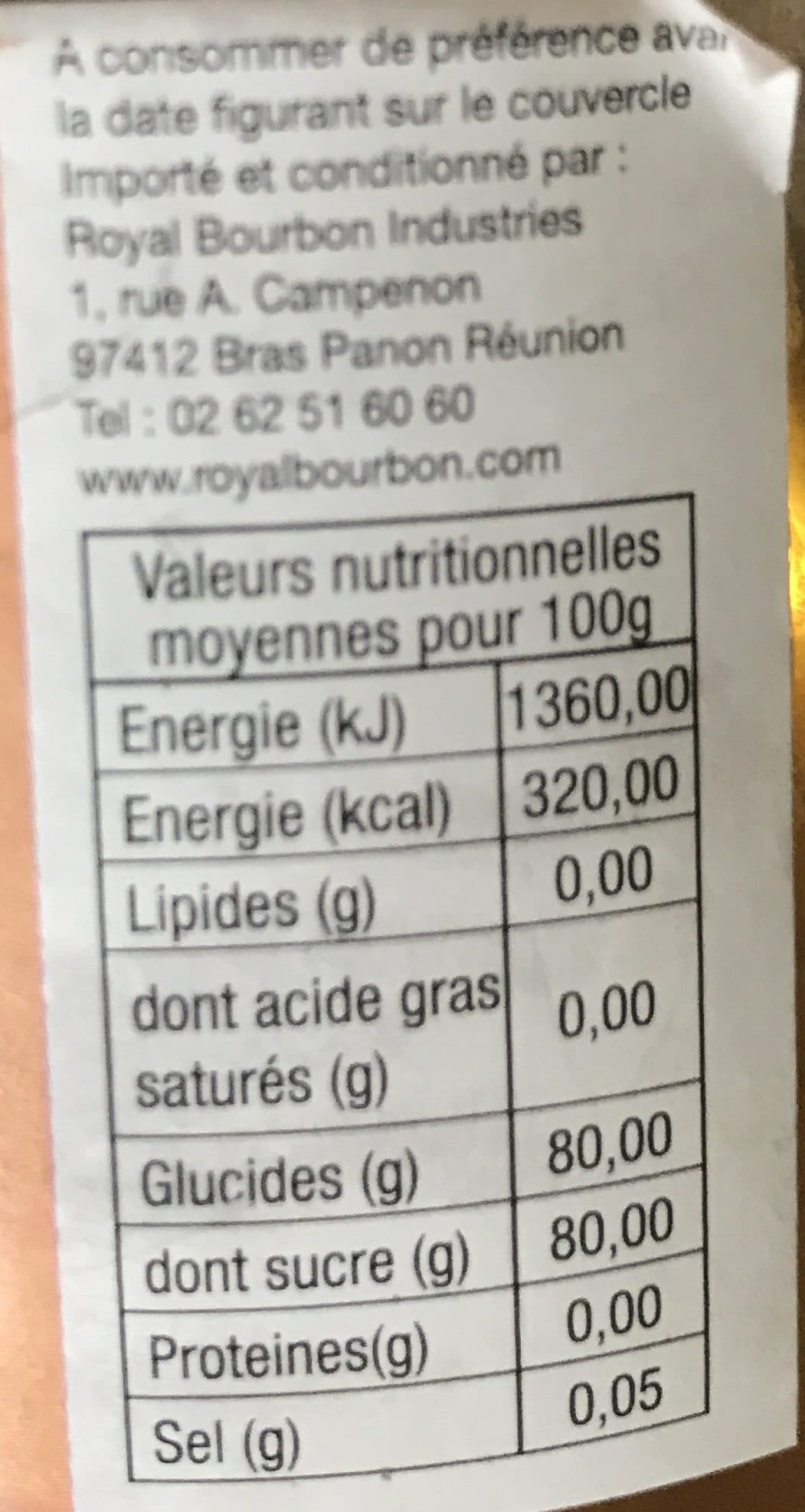 Albius Miel acacia 250g royal bourbon packshot