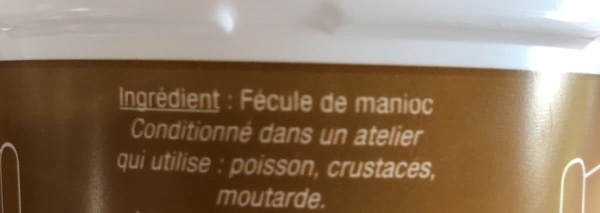 Maison rama Poudre de manioc pot 250g rama packshot