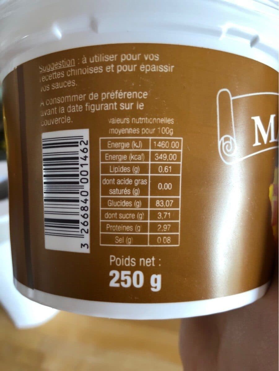 Maison rama Poudre de manioc pot 250g rama packshot