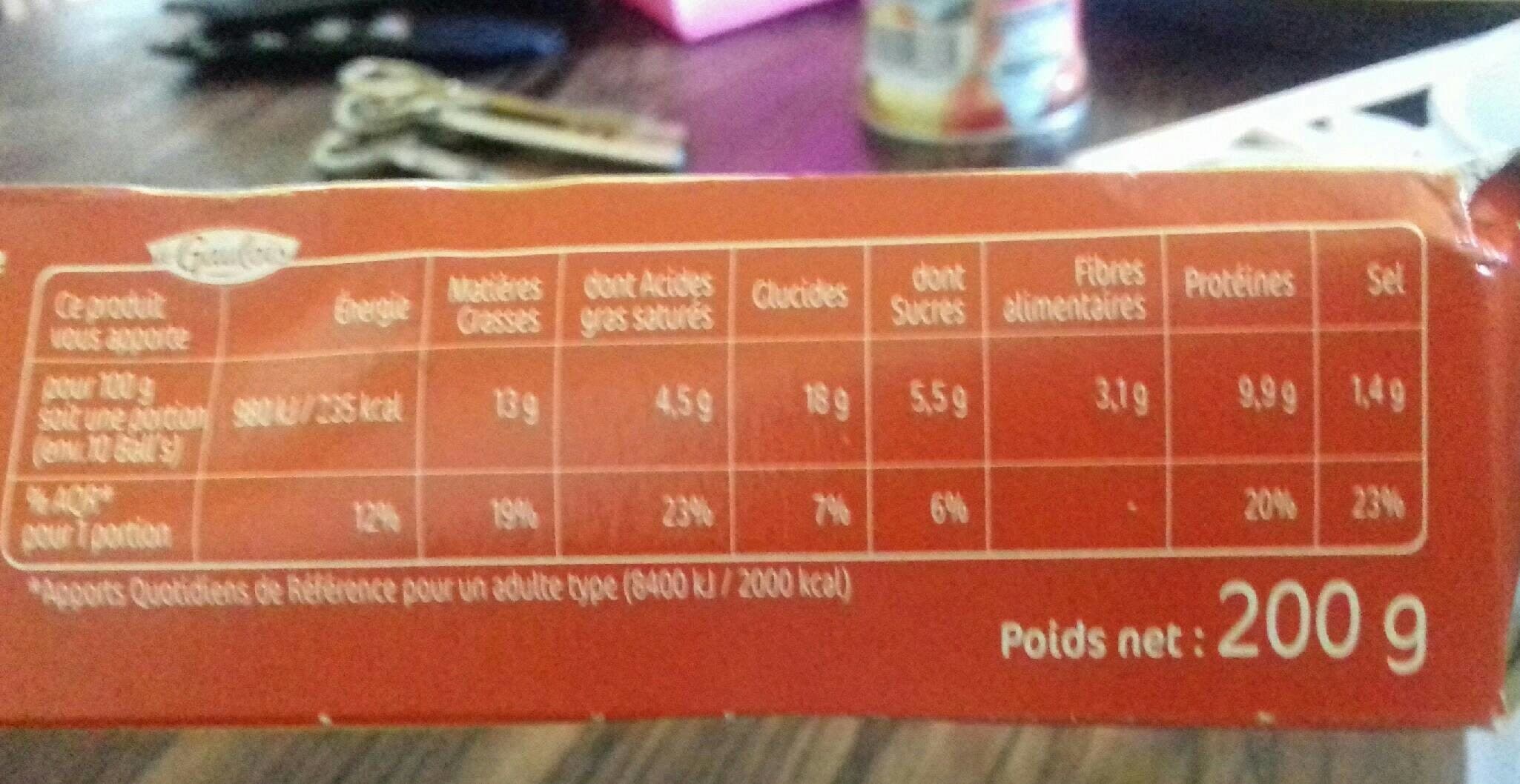 Le gaulois Ball's goût cordon bleu packshot