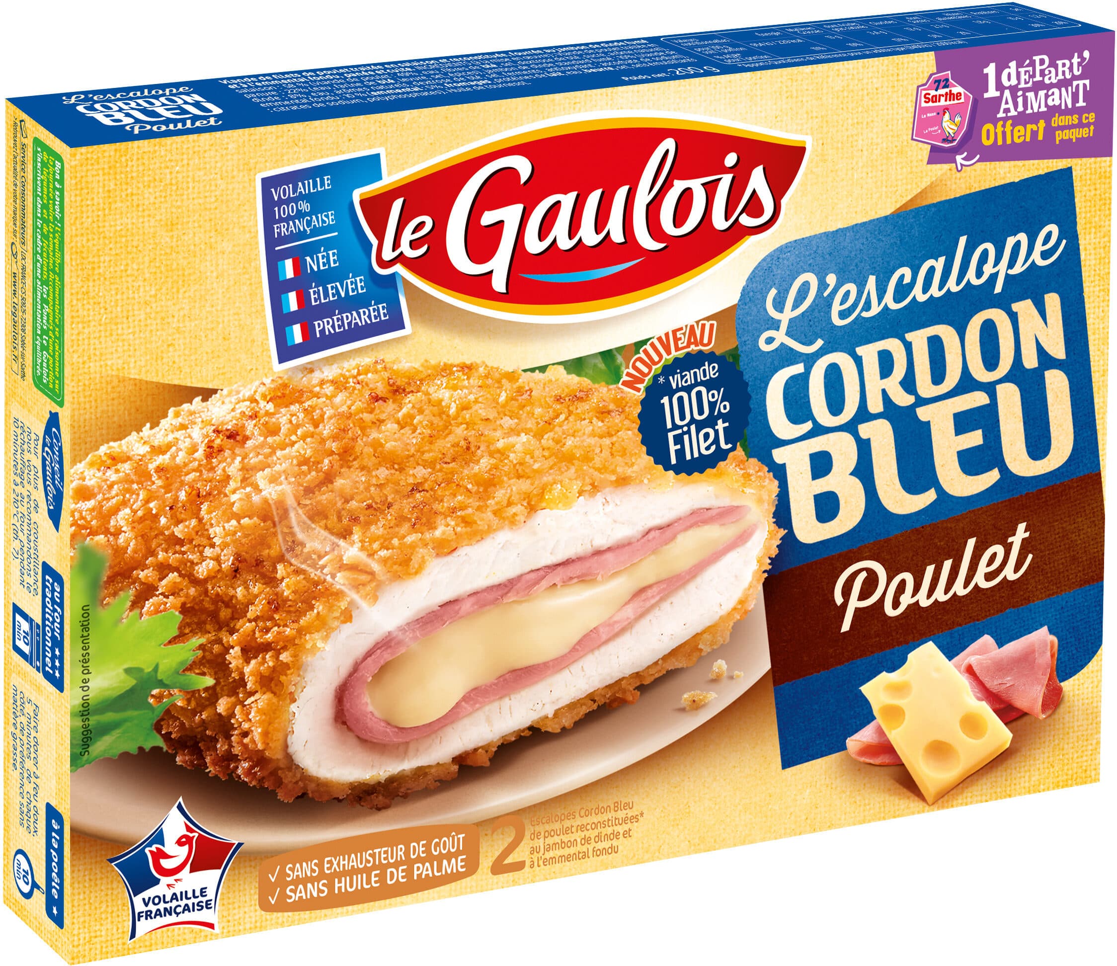 Le Gaulois Cordon bleu Le Gaulois packshot