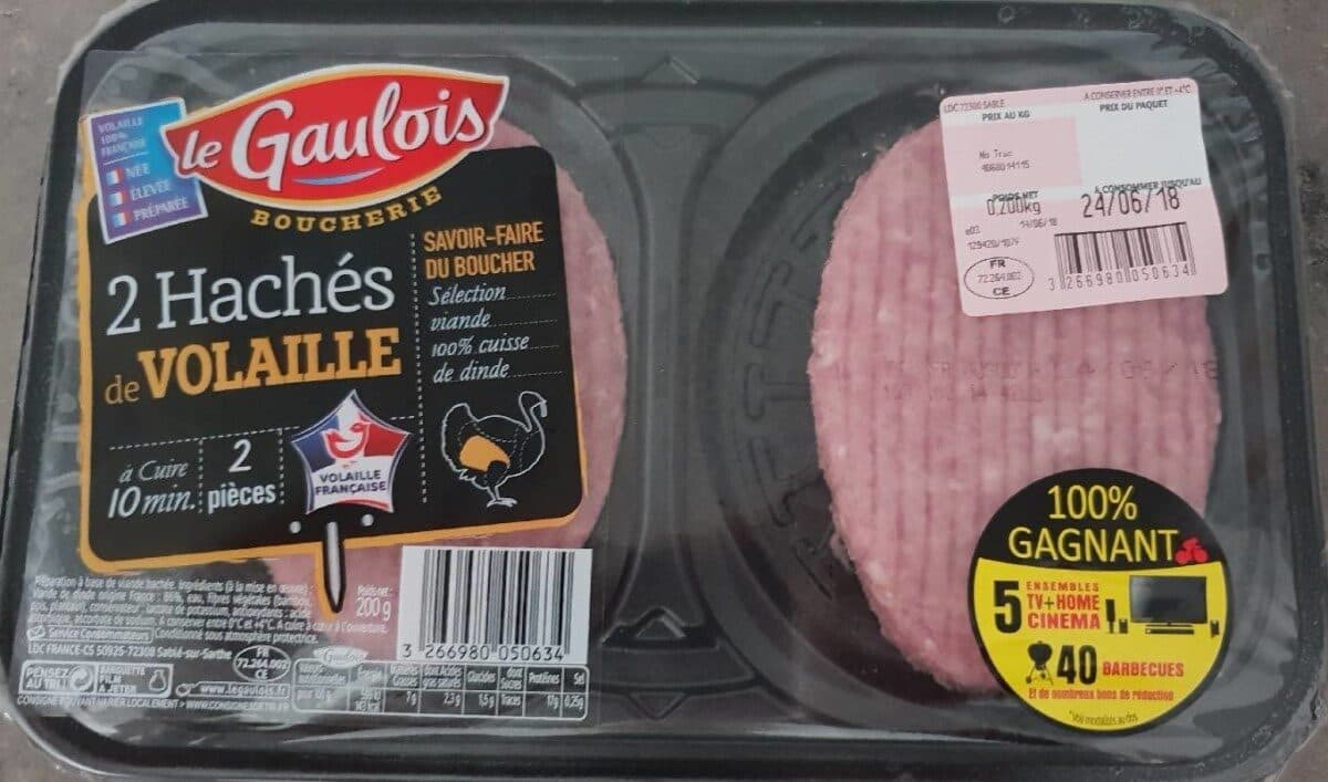 Le gaulois boucherie Sélection de viande 100% cuisse de dinde origine France packshot