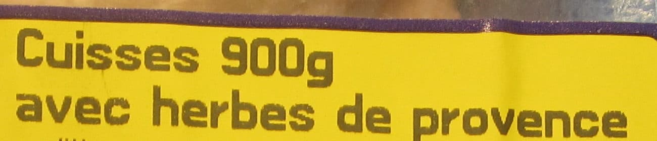 Loué Cuisses de Poulet aux Herbes de Provence packshot