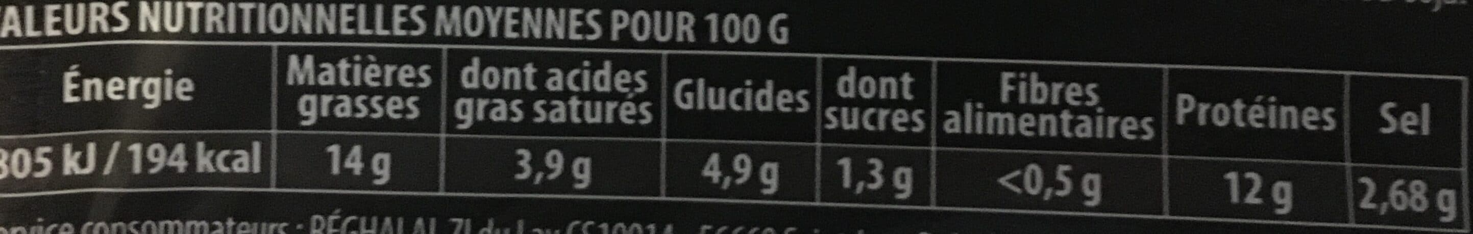 Réghalal Mortadelle de volaille aux olives packshot