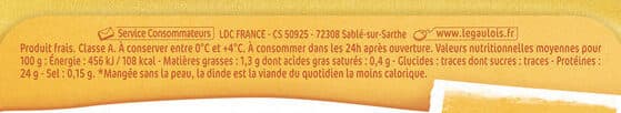 Le gaulois Escalope de dinde packshot