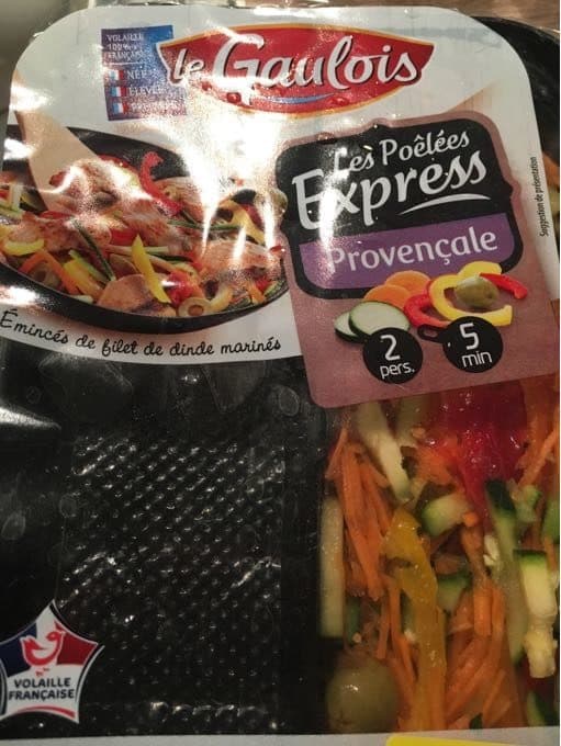 Le Gaulois Poelees Express Provencale packshot