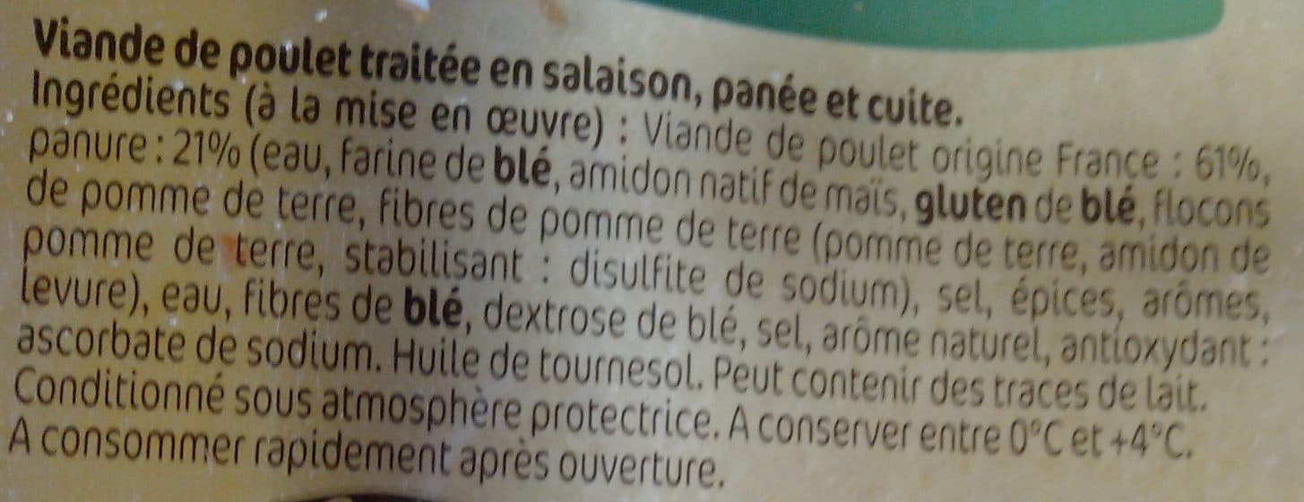 le Gaulois Frites de poulet panées packshot