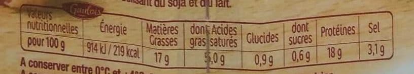 Le gaulois Lardons de volaille nature Le Gaulois packshot